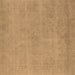 Square Oriental Brown Industrial Rug, urb2167brn