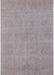 Machine Washable Industrial Modern Rosy Pink Rug, wshurb2167