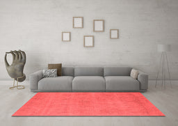 Industrial Red Washable Rugs