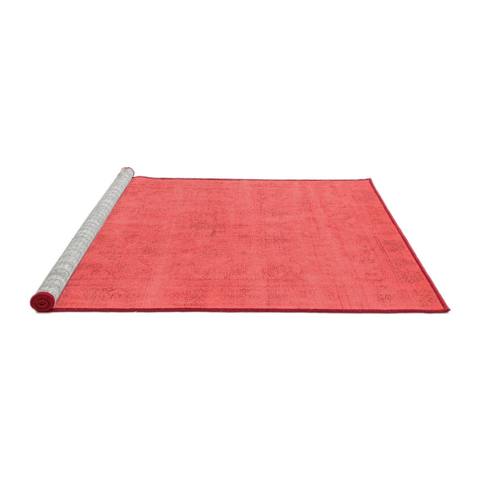Industrial Red Washable Rugs