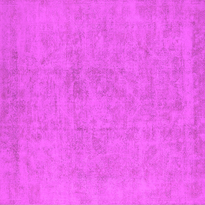 Square Oriental Pink Industrial Rug, urb2168pnk