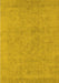 Oriental Yellow Industrial Rug, urb2168yw