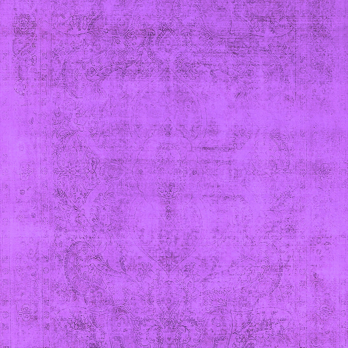 Machine Washable Oriental Purple Industrial Area Rugs, wshurb2169pur