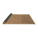 Sideview of Oriental Brown Industrial Rug, urb2169brn