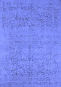 Oriental Blue Industrial Rug, urb2169blu