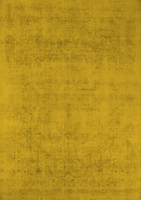 Oriental Yellow Industrial Rug, urb2169yw