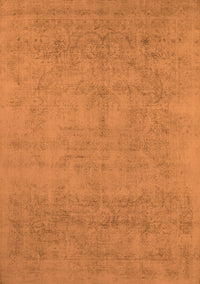 Oriental Orange Industrial Rug, urb2169org