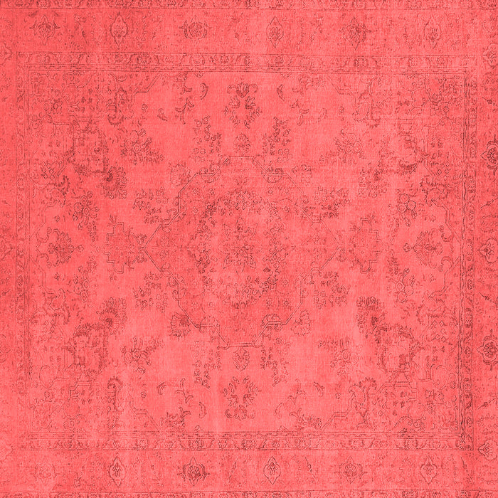 Machine Washable Oriental Red Industrial Rug, wshurb2170red