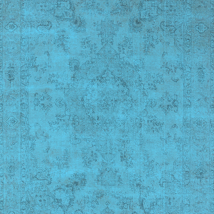 Oriental Light Blue Industrial Rug, urb2170lblu