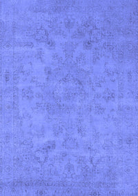 Oriental Blue Industrial Rug, urb2170blu