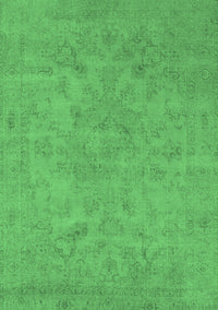 Oriental Emerald Green Industrial Rug, urb2170emgrn