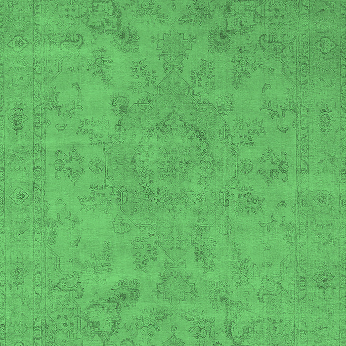 Oriental Emerald Green Industrial Rug, urb2170emgrn