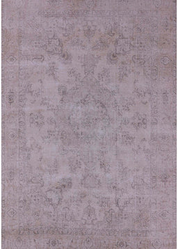 Mid-Century Modern Pink Oriental Rug, urb2170