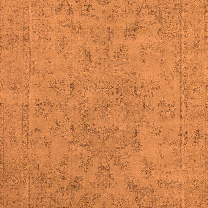 Machine Washable Oriental Orange Industrial Area Rugs, wshurb2170org