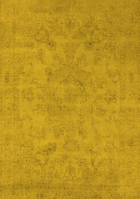 Oriental Yellow Industrial Rug, urb2170yw