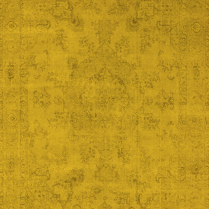 Oriental Yellow Industrial Rug, urb2170yw