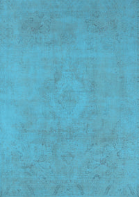 Oriental Light Blue Industrial Rug, urb2171lblu