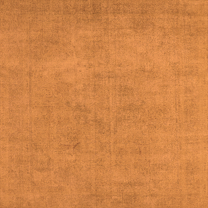 Square Machine Washable Oriental Orange Industrial Area Rugs, wshurb2172org