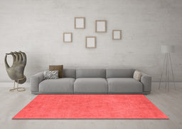 Industrial Red Washable Rugs