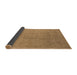 Sideview of Oriental Brown Industrial Rug, urb2173brn