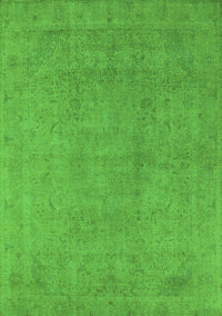 Oriental Green Industrial Rug, urb2173grn