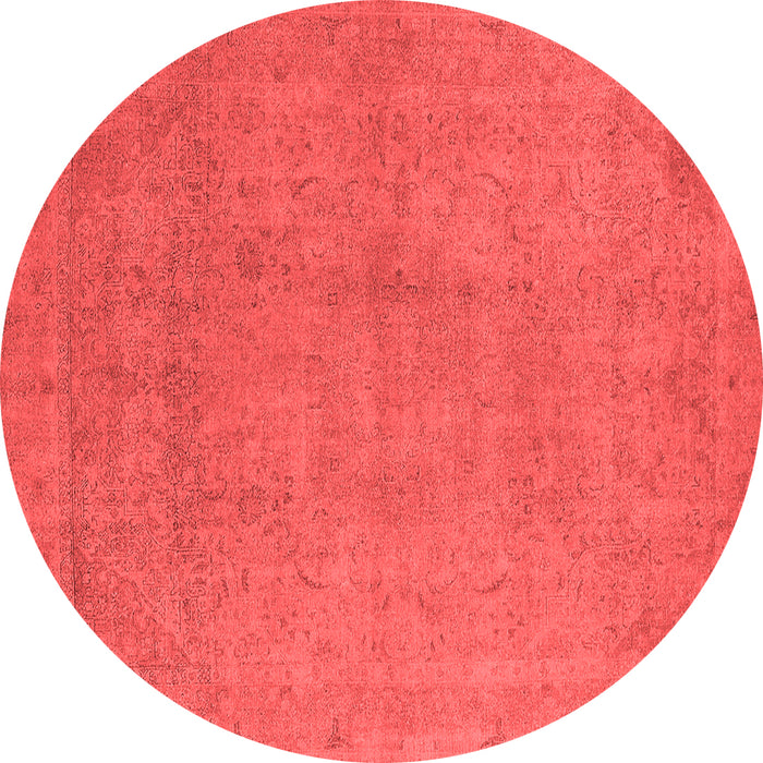 Machine Washable Oriental Red Industrial Rug, wshurb2173red