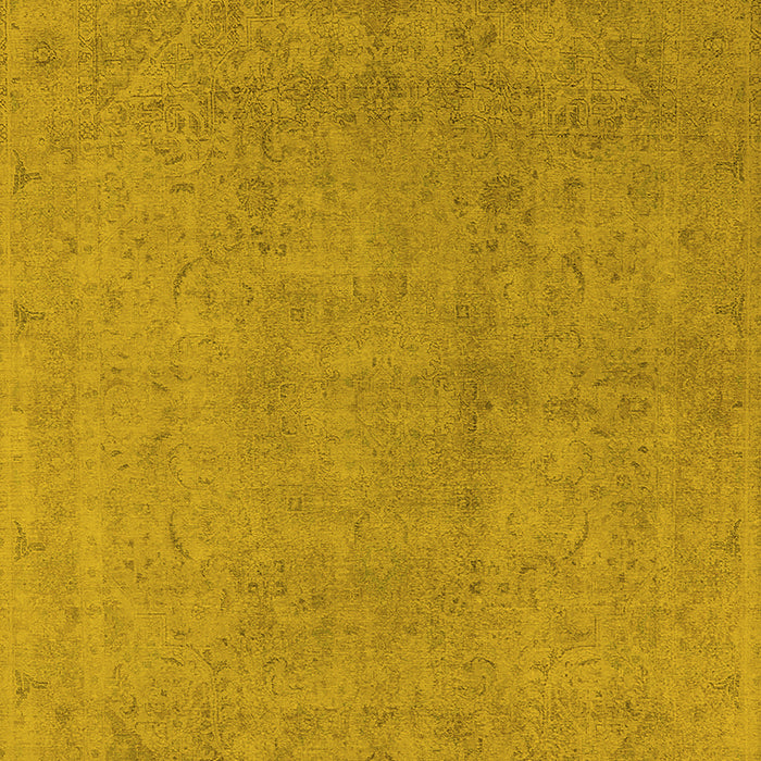 Oriental Yellow Industrial Rug, urb2173yw
