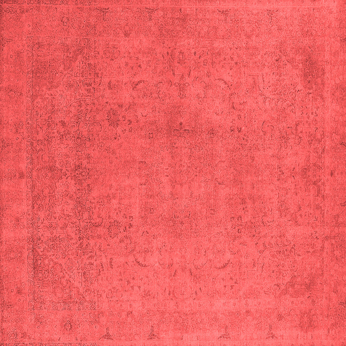 Machine Washable Oriental Red Industrial Rug, wshurb2173red