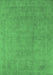 Oriental Emerald Green Industrial Rug, urb2173emgrn