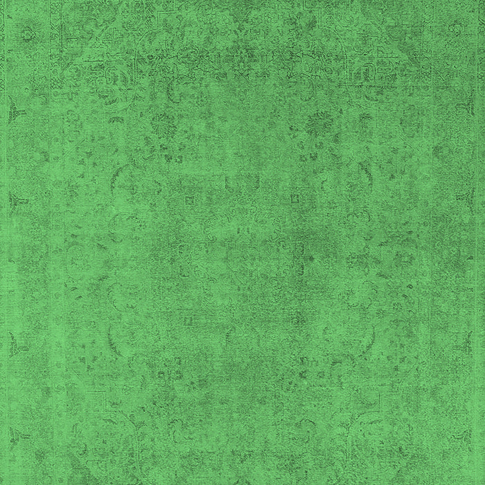 Oriental Emerald Green Industrial Rug, urb2173emgrn