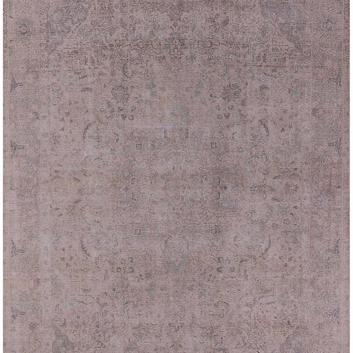 Mid-Century Modern Rose Purple Oriental Rug, urb2173