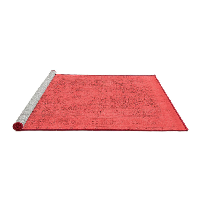 Industrial Red Washable Rugs