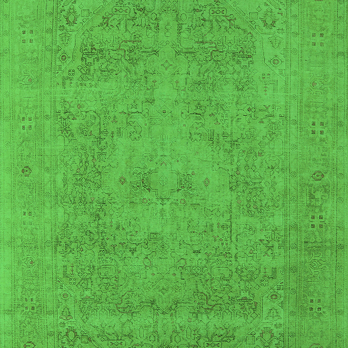 Oriental Green Industrial Rug, urb2174grn
