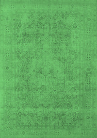 Oriental Emerald Green Industrial Rug, urb2174emgrn