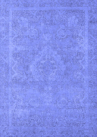 Oriental Blue Industrial Rug, urb2175blu