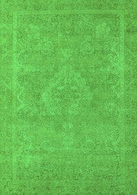 Oriental Green Industrial Rug, urb2175grn