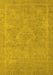 Oriental Yellow Industrial Rug, urb2175yw