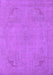 Machine Washable Oriental Purple Industrial Area Rugs, wshurb2176pur