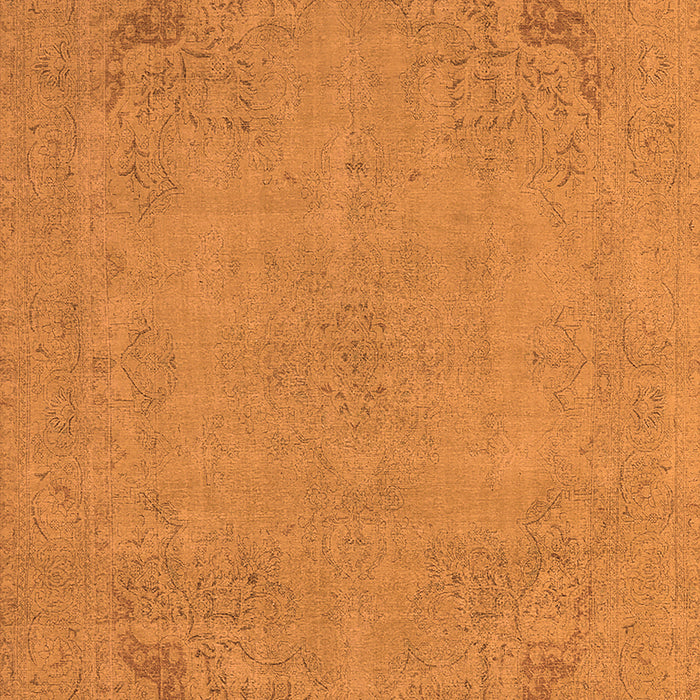 Oriental Orange Industrial Rug, urb2176org
