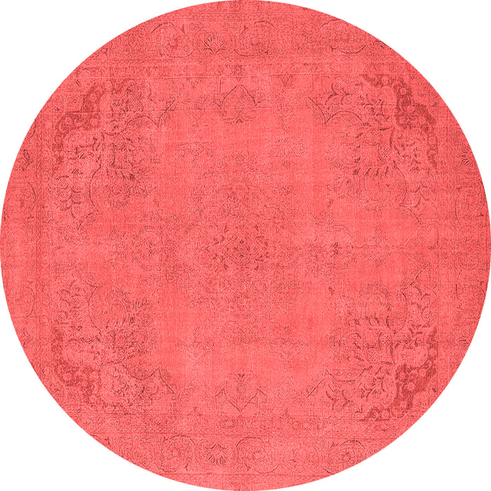 Machine Washable Oriental Red Industrial Rug, wshurb2176red