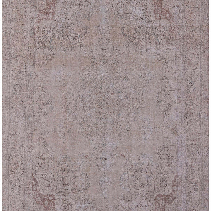 Mid-Century Modern Rose Purple Oriental Rug, urb2176