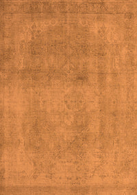 Oriental Orange Industrial Rug, urb2177org