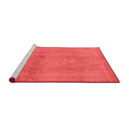 Industrial Red Washable Rugs