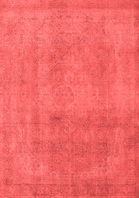 Oriental Red Industrial Rug, urb2177red