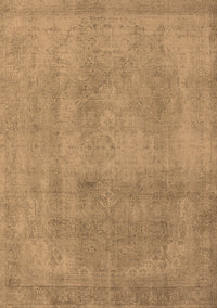 Oriental Brown Industrial Rug, urb2177brn