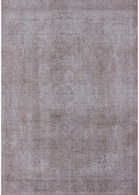 Machine Washable Industrial Modern Rose Dust Purple Rug, wshurb2177