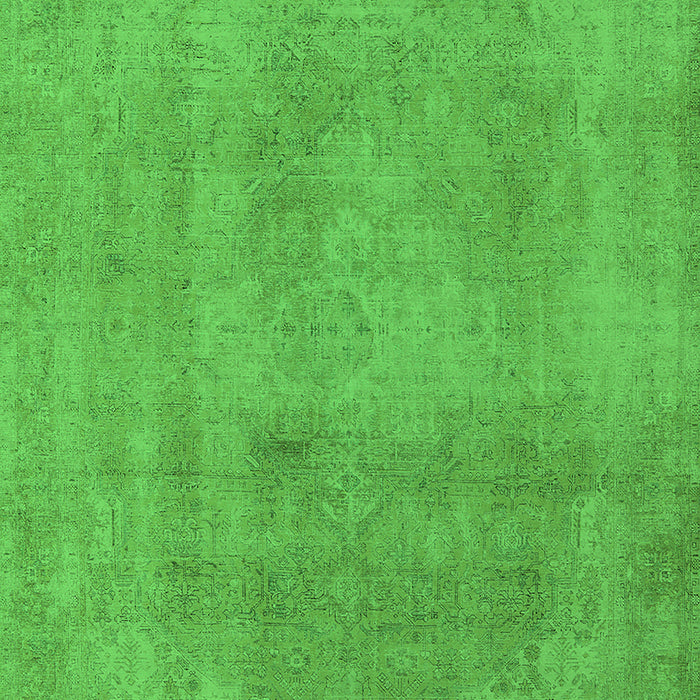 Oriental Green Industrial Rug, urb2177grn