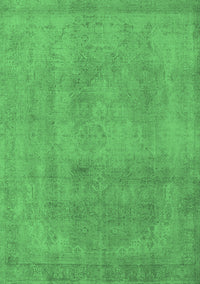 Oriental Emerald Green Industrial Rug, urb2177emgrn