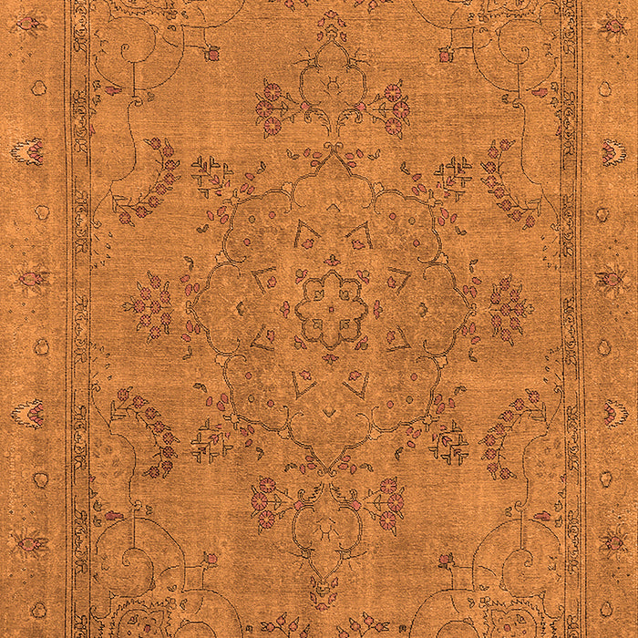 Machine Washable Oriental Orange Industrial Area Rugs, wshurb2178org