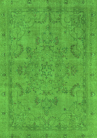 Oriental Green Industrial Rug, urb2178grn